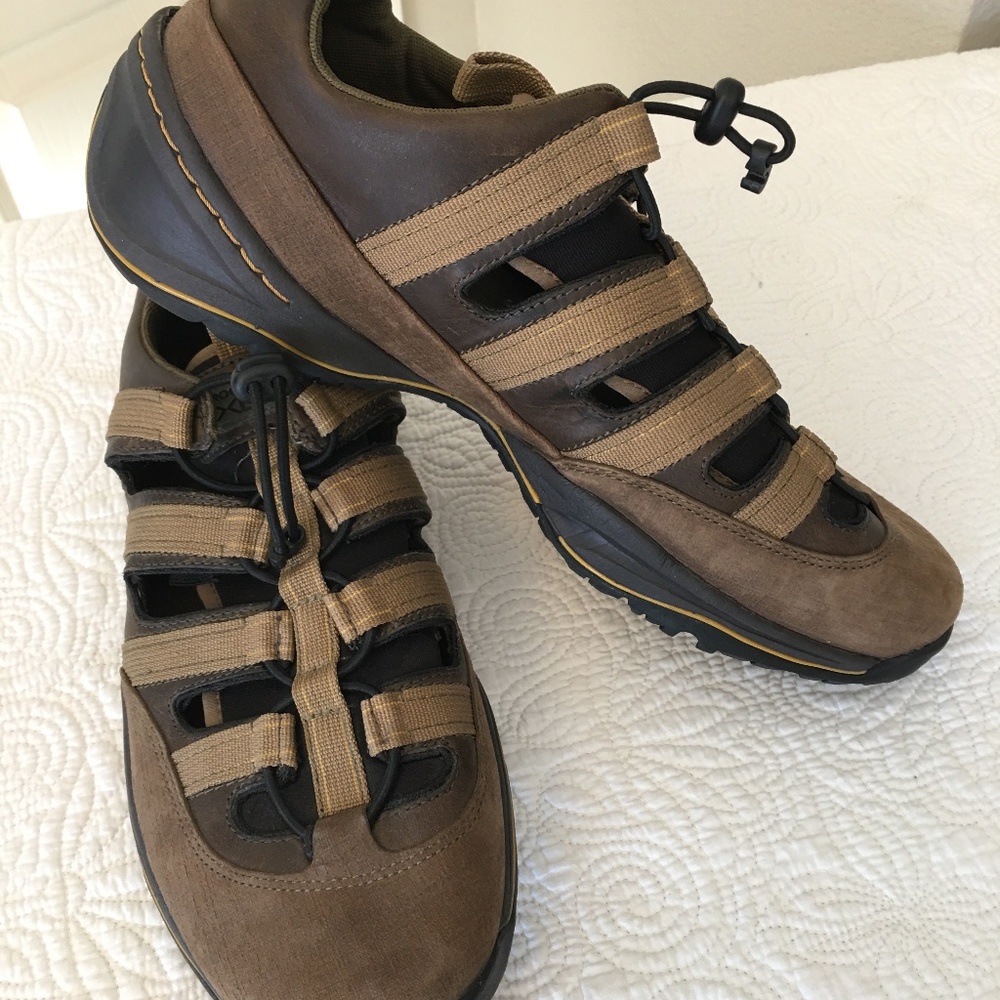 Rockport XCS men's 10 leather/nylon sandal shoe